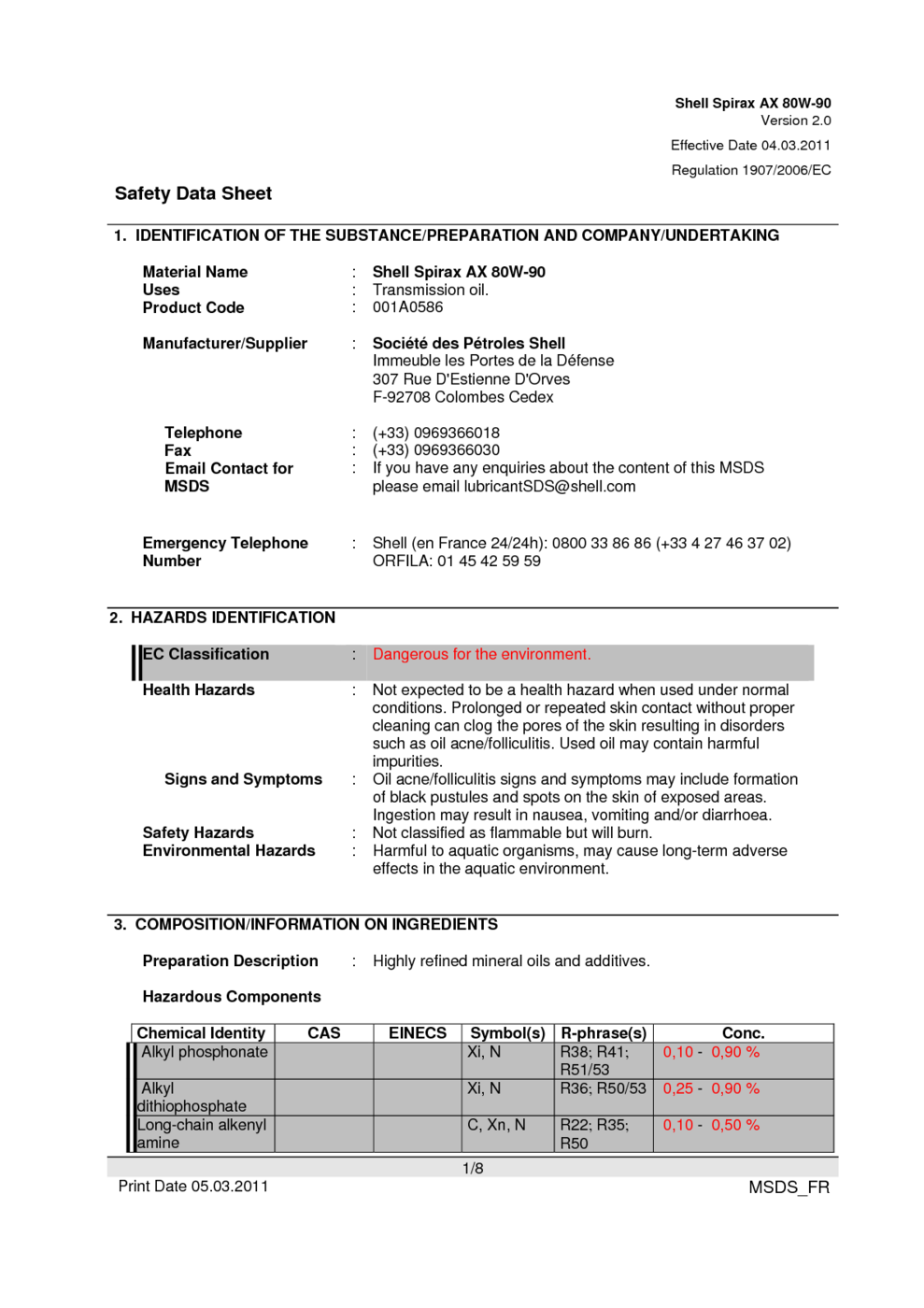 Quaker State Cycle MSDS PDF Personal Protective Equipment 50 OFF