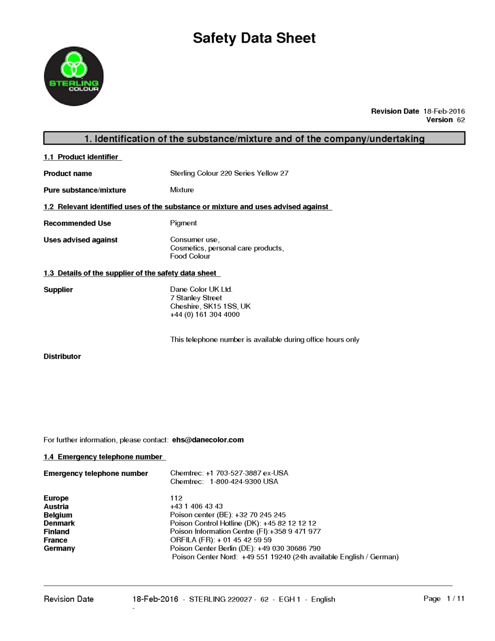 Hepworth Plastics Solvent Cement Msds at Zachary Thomas blog