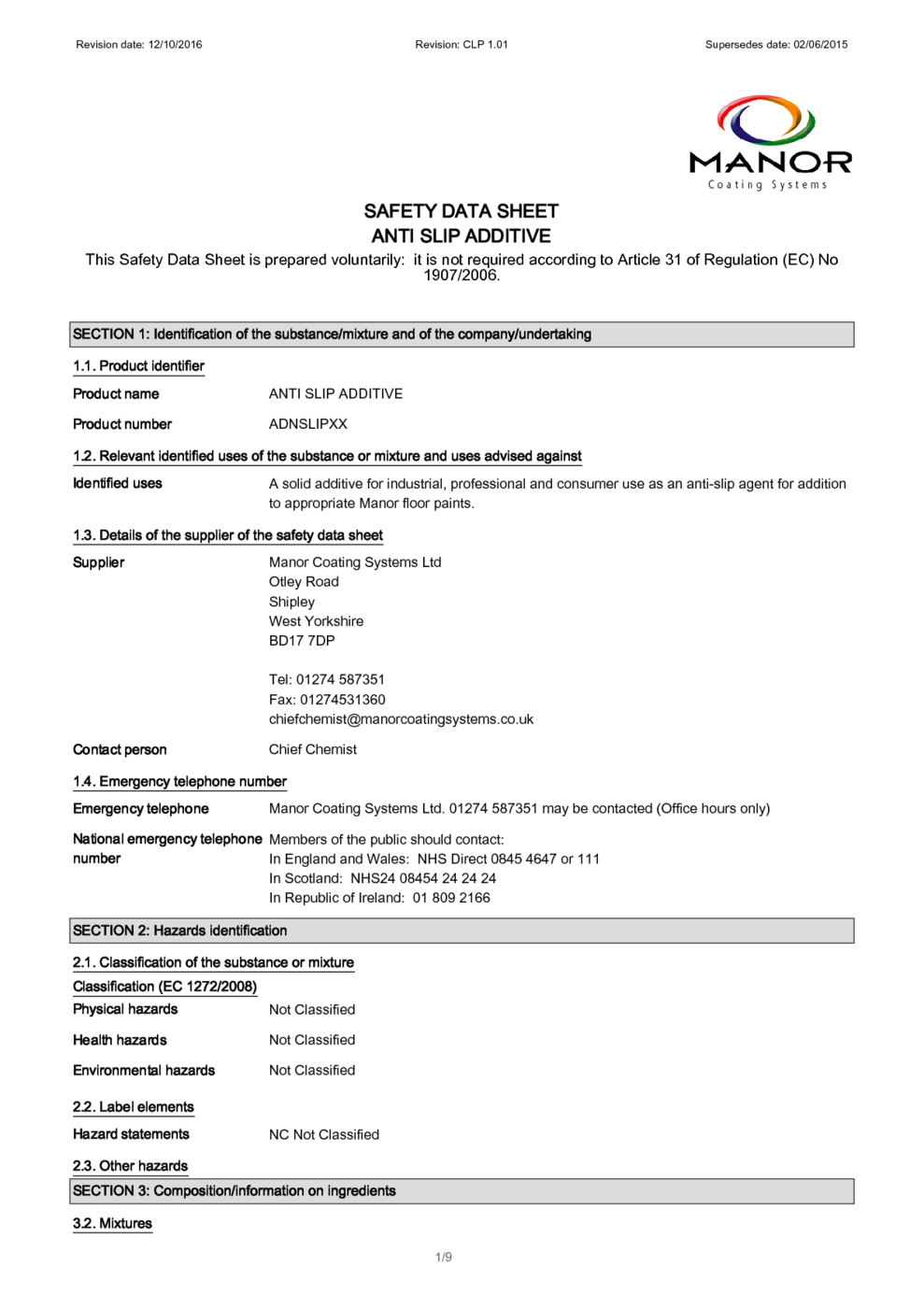 Sodium Nitrate Msds Download 2634