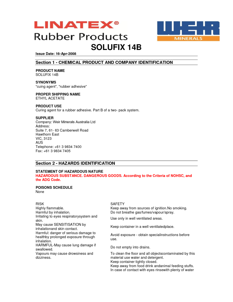 SOLUFIX 14B MSDS Download solufix-14b-msds-download
