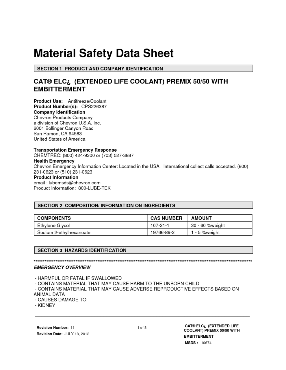 View Sure Craft Universal Antifreeze Coolant Brochure Off